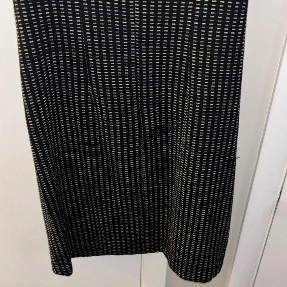 Ann Taylor Petite Tweed Black Blue and Green Dress - Picture 7 of 7